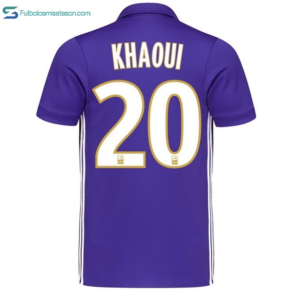 Camiseta Marsella 3ª Khaoui 2017/18